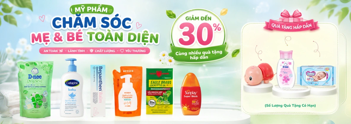 Banner sữa tắm